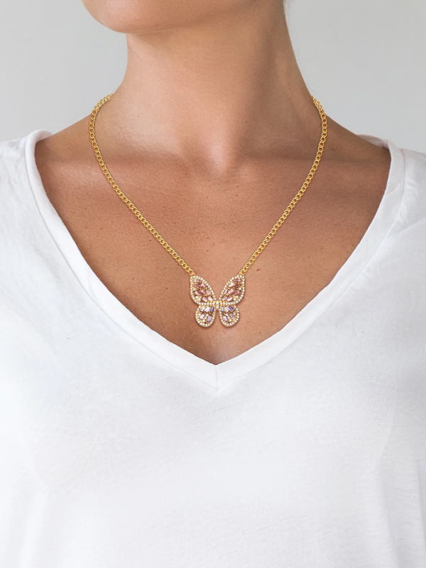 Fashion Butterfly Necklace - Image 4