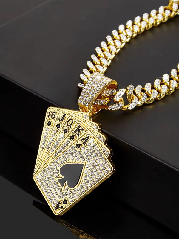 Ice Poker & Pendant Cuban Chain - Image 5