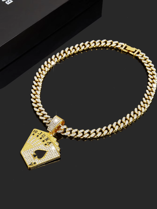Ice Poker & Pendant Cuban Chain - Image 6